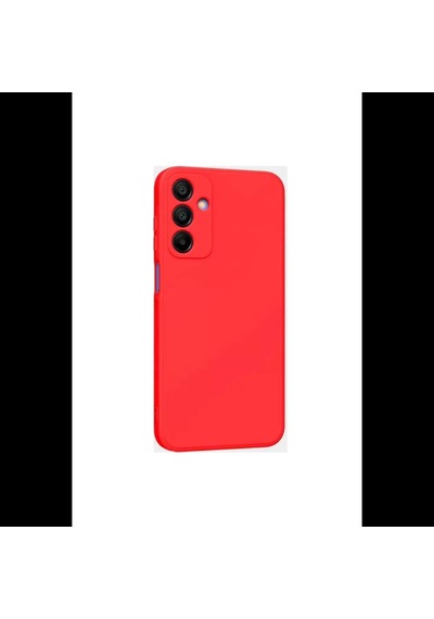 Samsung Galaxy Uyumlu   A25 5g Kılıf First Silikon - Kırmızı