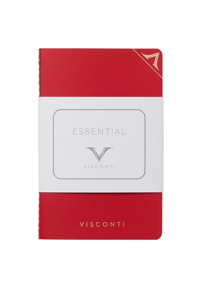 Visconti Essential Kırmızı Small Boy Not Defteri Kq01-red