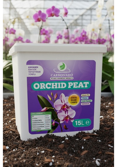 Orchid Peat 15 Litre Organik Orkide Yetiştirme Torfu 15 L
