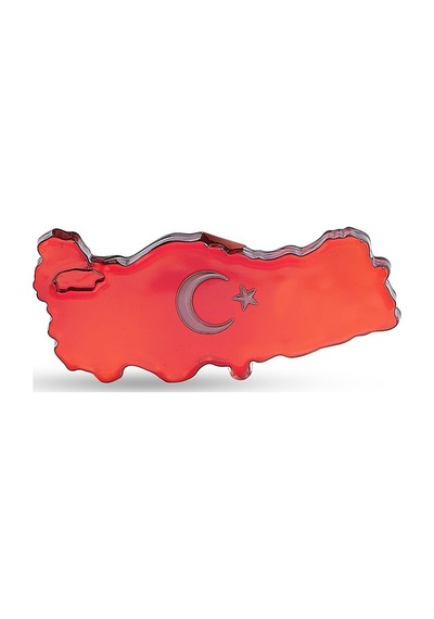 Pasabahce Türkiye Ayyıldız Kağıt Ağırlığı Kırmızı