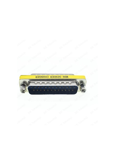 DB25 Erkek - DB25 Erkek Cinsiyet Değiştirici Adaptör