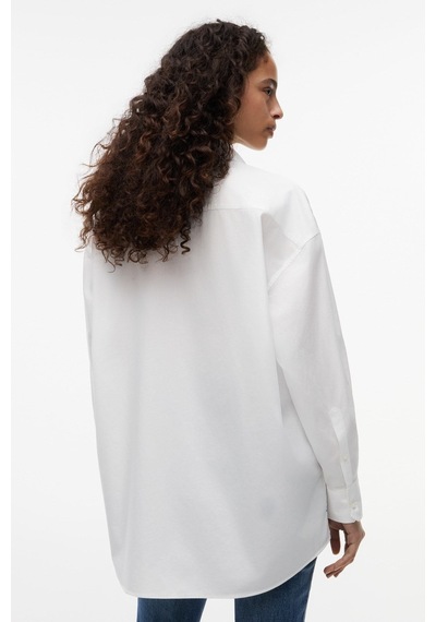 Tommy Hilfiger Tjw Kadın Oversize Essential Beyaz Gömlek Ext-16427