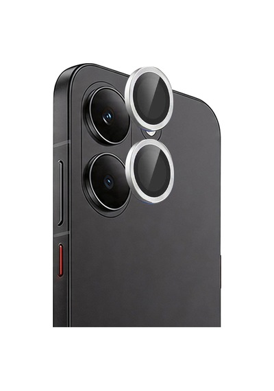 Newface - 885 - Xiaomi Poco X8 Pro Raze Metal Kamera Lens - Spt-gld - - Gümüş