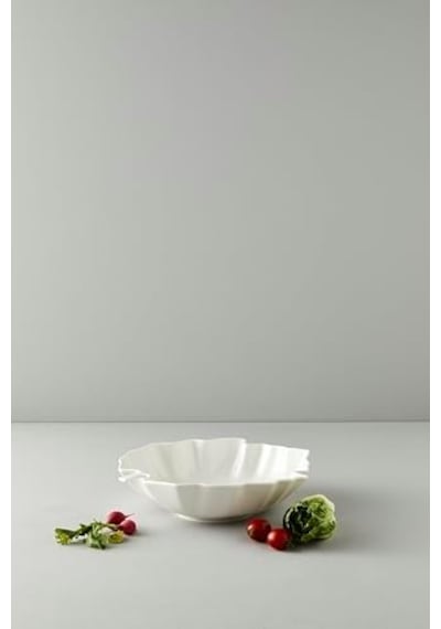 Be Original 31 Cm Leaf Kase Zarif Servis Kasesi Porselen Görünümlü Modern Tasarım Sofra Ve Sunum İçin Şık Seçim Açık