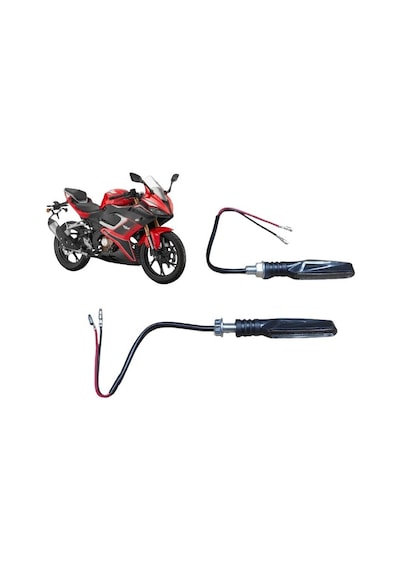 Rks Srk 125r Kırmızı Park - Kırmızı Çakar - Sarı Kayan Led Sinyal Takımı Sinyal