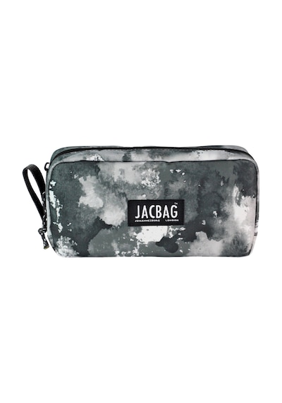 Jacbag Jac-06 Organizer Rulo Kalem Çantası Siyah - Gri Bulut Gri Bulut