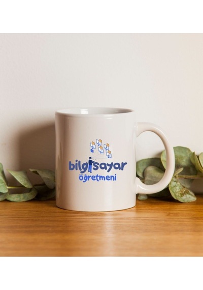 Bilgisayar Öğretmeni Kupa Bardak Saydam