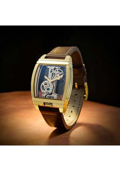 Earnshaw Es-8299-03 Erkek Kol Saati Altın