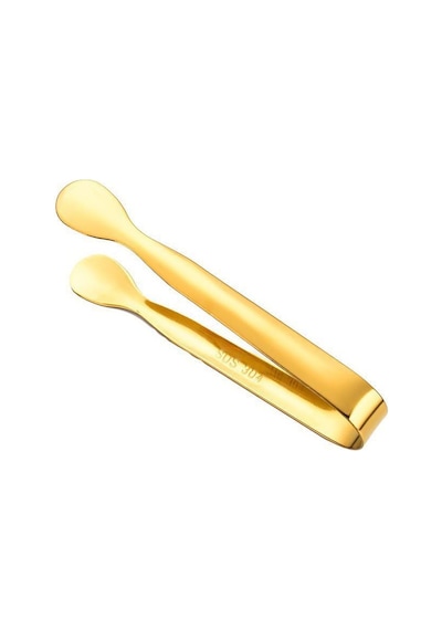 304 Çelik Mini Gold 11 Cm. Buz Ve Şeker Maşası Cin624sr