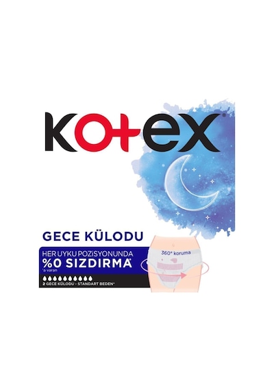 Regl Gece Külodu 2'li 5 Paket