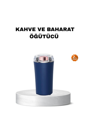 Otomatik Paslanmaz Çelik Kahve Ve Baharat Öğütücü Açık Gri