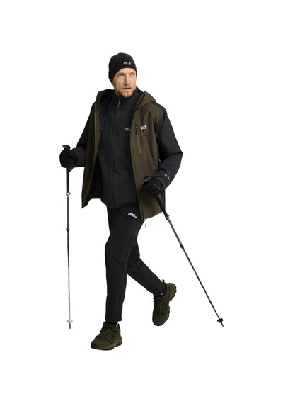 Jack Wolfskın Jack Wolfskin Stonetrail 2l Ins Erkek Outdoor Ceketi 6000 Siyah