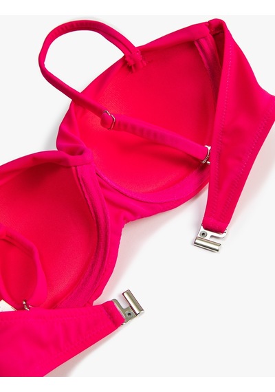 Koton Push Up Bikini Üstü Dolgulu Balenli Çıkarılabilir Askılı Pembe 3sak10158bm 3SAK10158BMOP1 Koton Push Up Bikini Üstü Dolgulu Balenli Çıkarılabilir Askılı Pembe 3sak10158bm 3SAK10158BMOP1