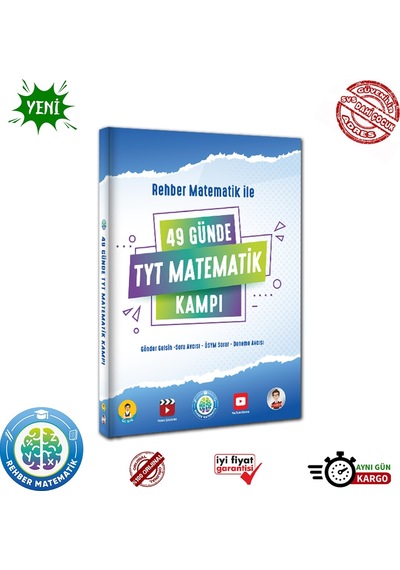 Rehber Matematik ile 49 Günde Tyt Matematik Kampı 2021 - 2022