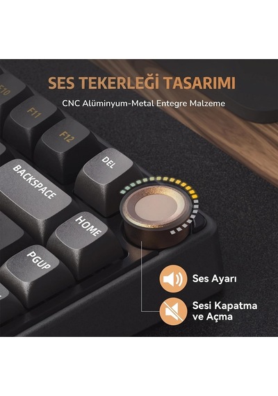 Royal Kludge R75 %75 Gasket Mekanik Oyuncu Klavyesi