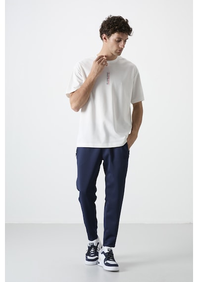 Tommy Life Barton Lacivert Jogger Erkek Eşofman Alt - 84952 Lacivert
