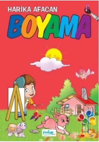 Harika Afacan Boyama Kitabı- Pinokyo