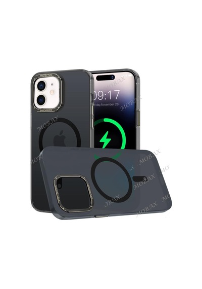 Apple Uyumlu iPhone 11 Kılıf Mat Kadifemsi Special Edition Pc Magsafe Kapak