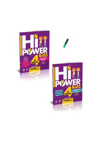 4. Sınıf Hı Power Kids İngilizce Seti