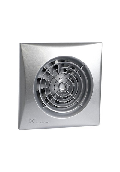 Soler Palau Mini Aksiyel Fan Sılent Serisi Silver-100-cz