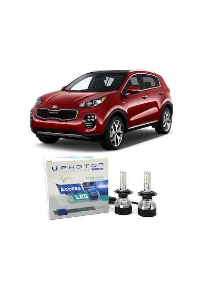 Kia Sportage Led Xenon Uzun Far Ampulü H1 Access Yeni Seri Beyaz 2009-2016
