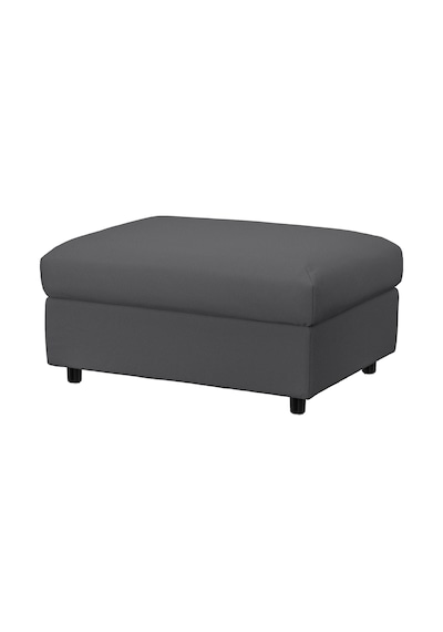 Ikea Gri Şık Kanepe - Saklama Gözlü Puf