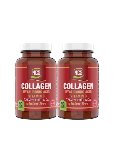 Ncs Hidrolize Collagen Hyaluronic Acid C Vitamini 2 Kutu 180