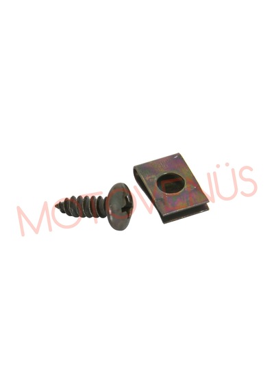 KAPORTA KLİPSİ VE VİDASI [1 PK :100 AD]
