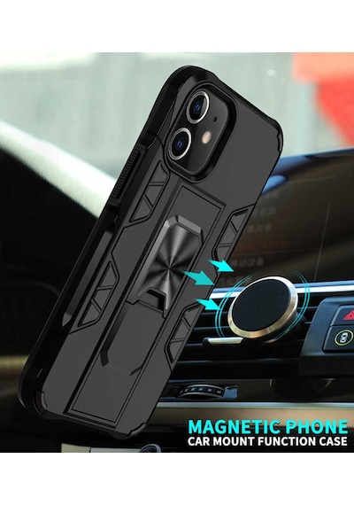 Apple Uyumlu iPhone 12 Mini Kılıf Wolverine Armour Case