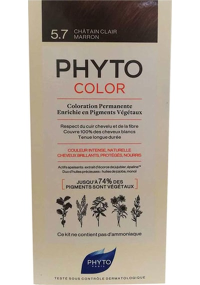 Phyto Phytocolor Bitkisel Saç Boyası - 5.7 Açık Kestane Bakır Yen (479517086)