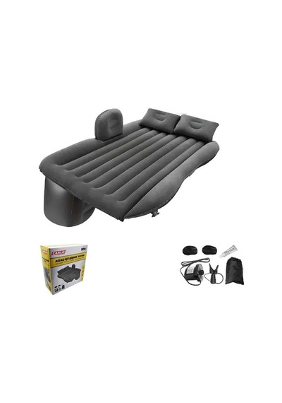 Carub Araç İçi 12v Şişme Yatak Pompa + Yastık Seti Belirtilmemiş