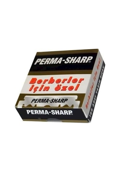 Gillette Perma Sharp Kırık Jilet Profesyonel Kesilmiş 100'lü