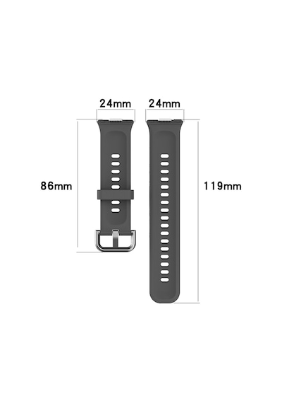 Novstrap Huawei Watch Fit 4 Pro/fit 4/fit 3 İle Uyumlu Kordon Tam Uyumlu Pimli Yumuşak Silikon Kayış