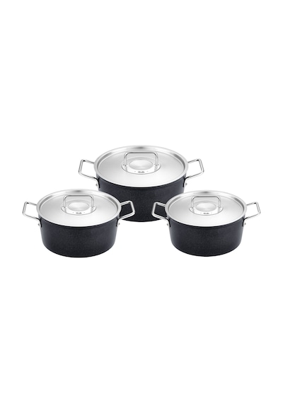 Fissler Adamant 6 Parça Metal Kapak Tencere Seti Renkli