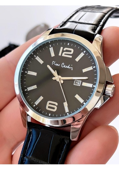 Pierre Cardin 800411F08SY Deri Kordon Erkek Kol Saati