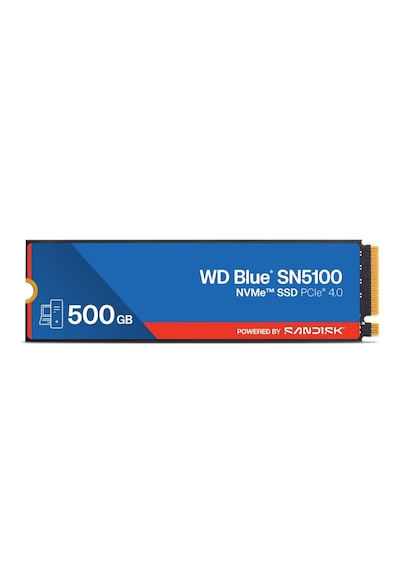 Wd Blue Sn5100 500gb Nvme Ssd Pcle 4.0 Okuma 6600ms - Yazma 5600ms M.2 Ssd 500gb