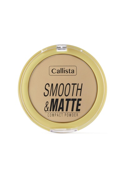 Smooth Matte Compact Powder Mat Görünümlü Pudra 10 Natural Beige Diğer