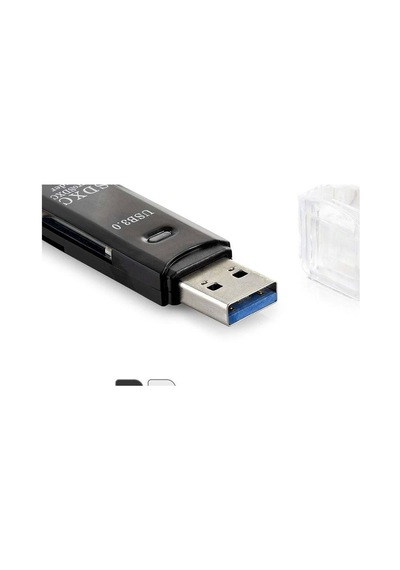 Card Reader Usb3.0 Mıcro Sd Siyah Hdx7030 Evimdeyokyok