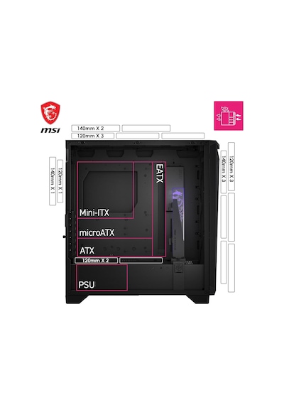 Msı Mpg Gungnır 300r Aırflow Kasa