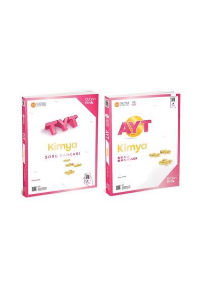 Üç Dört Beş Yayıncılık 345 Tyt - Ayt Kimya Soru Bankası Set 2 Kitap