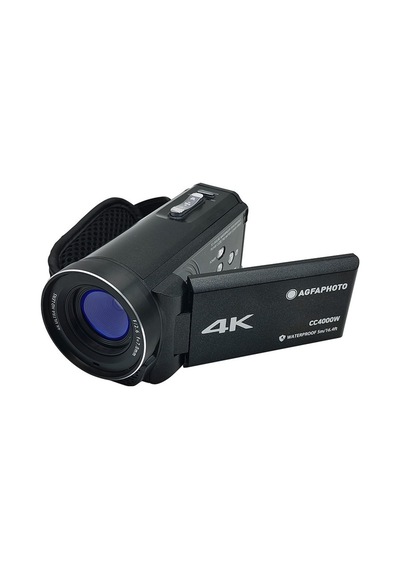 Agfa Realimove Su Geçirmez 4k Video Kamera Siyah Cc4000w