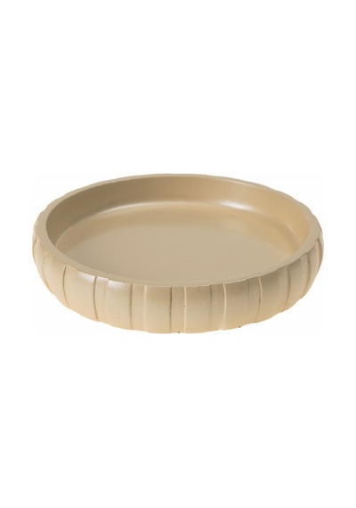 SABUNLUK KREM ÖRGÜ MODEL POLİRESİN 13x13x2cm