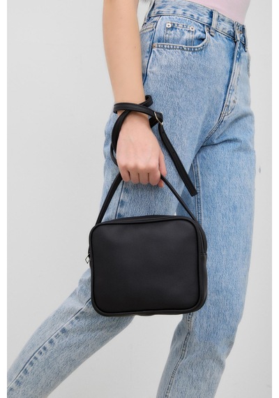 Shule Bags Lina Çapraz Çanta Siyah Siyah