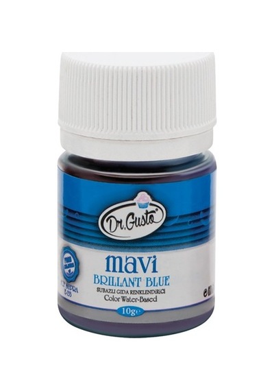Dr Gusto 10 Gr Su Bazlı Mavi Gıda Boyası