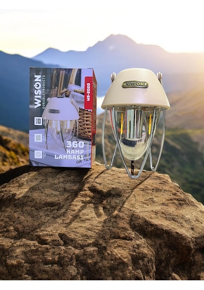 Wison Ws-2020 360 Derece Kamp Lambası Beyaz