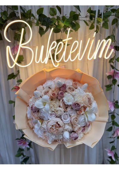 Krem Rüya İsteme Buketi Diğer