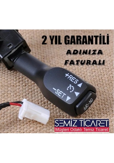 Esemiz 2019/2020 Toyota Uyumlu Yaris Hız Sabitleme Kolu-kapaklı Set