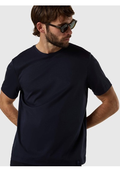 North Sails Kısa Kollu Bisiklet Yaka Pamuklu Erkek T-shirt-33474 Lacivert