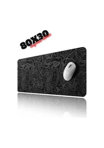 Miaxtreme Black Contour Speed Hızlı Yüzey Kaymaz Taban Gaming Oyuncu Mouse Pad 3
