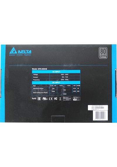 Delta GPS-850HB 850W 80+ Platinum Güç Kaynağı